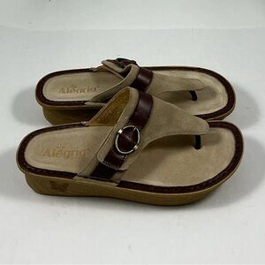 New Alegria Codi COD-680 Tan Brown Sandals Size 39 - 9